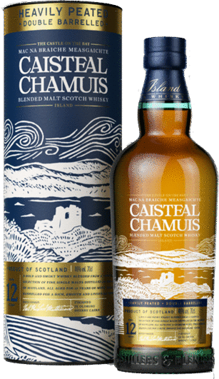 CAISTEAL CHAMUIS SCOTCH BLENDED HEAVILY PEATED 12YR 750ML LIQ