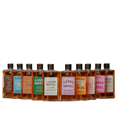 LASSO MOTEL BOURBON TASTING COLLECTION CASKS FINISH VARIETY PACK 10 X 100ML