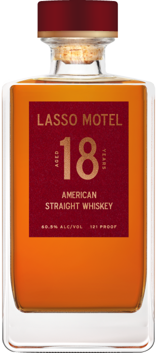 LASSO MOTEL WHISKEY STRAIGHT AMERICAN INDIANA 18YR 750ML LIQ