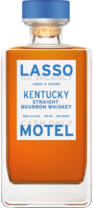 LASSO MOTEL WHISKEY STRAIGHT KENTUCKY 4YR 750ML LIQ