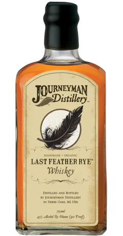 JOURNEYMAN WHISKEY ORGANIC LAST FEATHER RYE MICHIGAN 750ML LIQ
