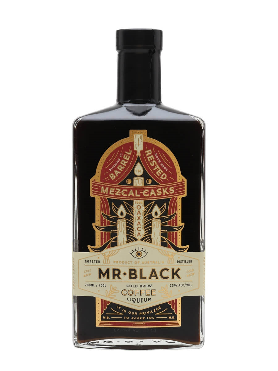 MR BLACK LIQUEUR COLD BREW RESTED IN ILEGAL MEZCAL BARREL AUSTRALIA 750ML LIQ