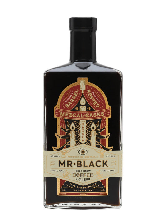 MR BLACK LIQUEUR COLD BREW RESTED IN ILEGAL MEZCAL BARREL AUSTRALIA 750ML LIQ