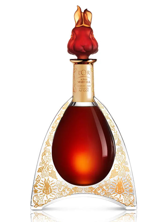 MARTELL COGNAC L OR ASSEMBLAGE DU LAPIN LUNAR NEW YEAR FRANCE 700ML