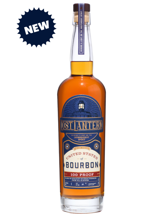 LOST LANTERN UNITED STATES OF BOURBON BLENDED FROM ALL 50 STATES 100PF 750ML LIQ