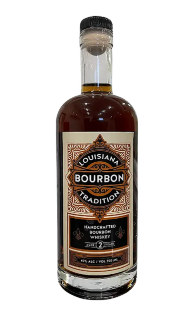 LOUISIANA TRADITION BOURBON STORED IN AMERICAN OAK BARRELS BATCH NO. 0003 750ML LIQ