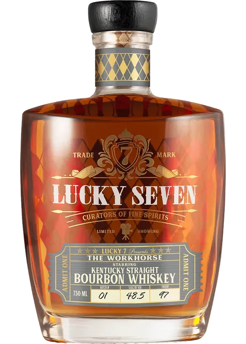 LUCKY SEVEN THE WORKHOUSE BOURBON STRAIGHT SMALL BATCH KENTUCKY 750ML LIQ