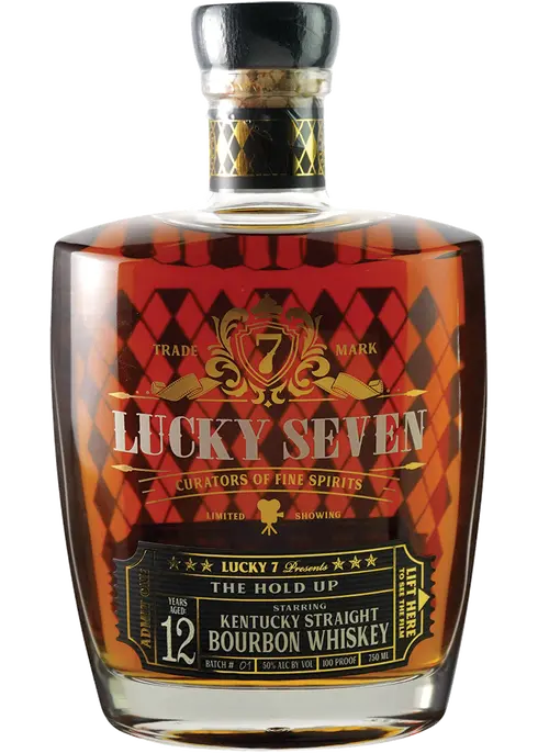 LUCKY SEVEN THE HOLD UP BOURBON KENTUCKY 9YR 750ML LIQ