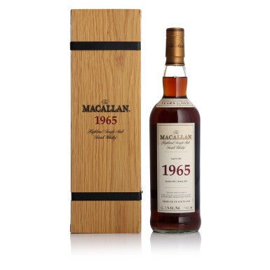 MACALLAN FINE & RARE SCOTCH SINGLE MALT HIGHLAND 1965 750ML LIQ