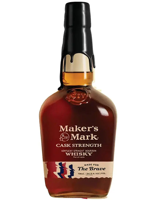 MAKERS MARK BOURBON CASK STRENGTH "MADE FOR THE BRAVE" KENTUCKY 750ML