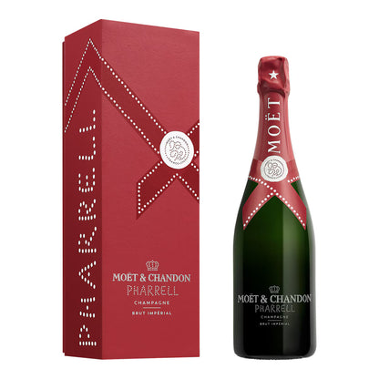 MOET & CHANDON CHAMPAGNE BRUT IMPERIAL PHARRELL WILLIAMS EDITION FRANCE 750ML WINE
