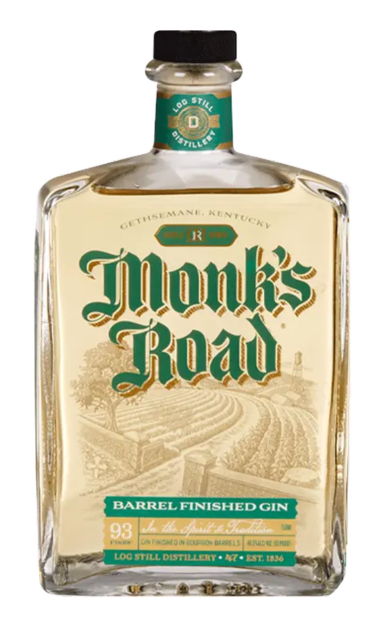 MONKS ROAD GIN FINISHED IN BOURBON BARREL 750ML LIQ