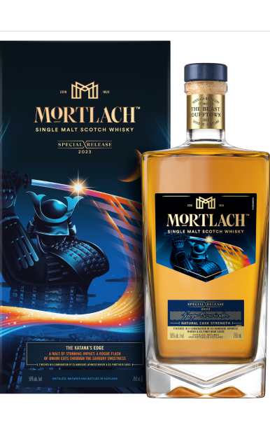 MORTLACH THE KATANAS EDGE SCOTCH SINGLE MALT 2023 EDITION 750ML LIQ