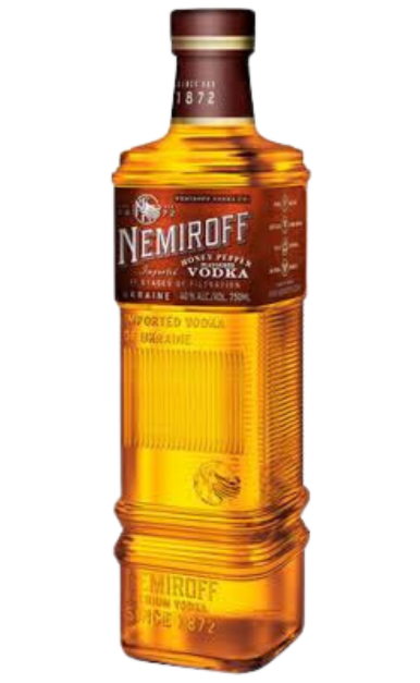 NEMIROFF VODKA HONEY PEPPER UKRAINE 1.75LI LIQ