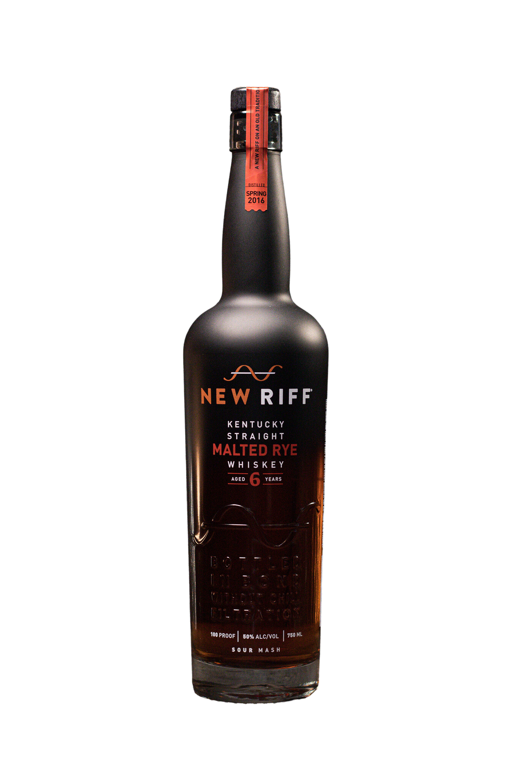 NEW RIFF WHISKEY STRAIGHT MALTED RYE BOTTLED IN BOND KENTUCKY 6YR 750ML LIQ