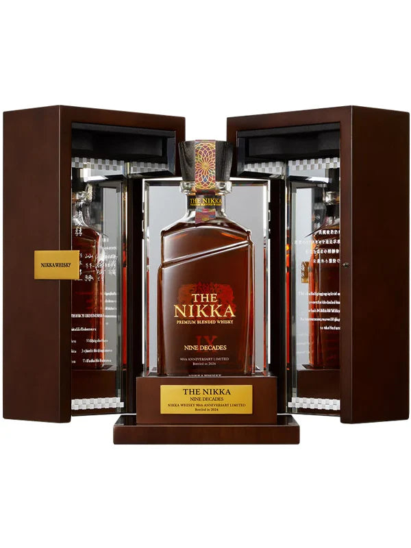 THE NIKKA NINE DECADES WHISKEY 90TH ANNIVERSARY JAPAN 700ML