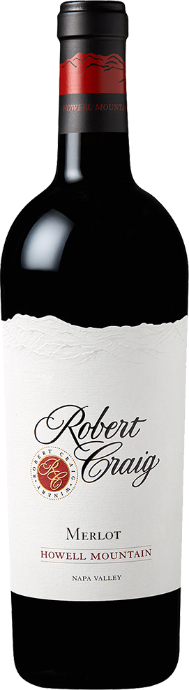 ROBERT CRAIG MERLOT HOWELL MOUNTAIN NAPA VALLEY 2019 WINE