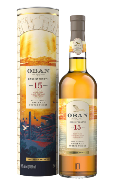 OBAN SCOTCH SINGLE MALT SHERRY CASK FINISH HIGHLAND 15YR 750ML LIQ