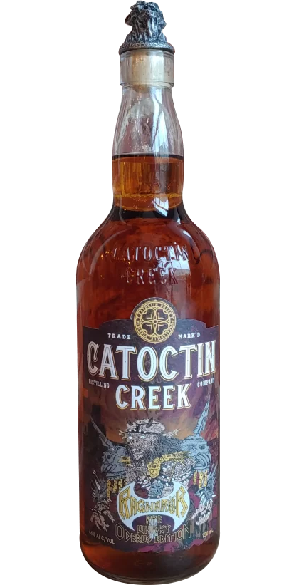 CATOCTIN CREEK RAGNAROK WHISKEY RYE VIRGINIA 750ML LIQ