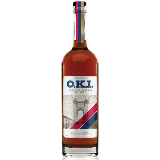 OKI BOURBON STRAIGHT SINGLE BARREL INDIANA 6YR 750ML LIQ