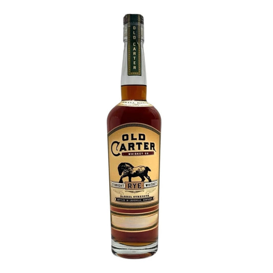 OLD CARTER WHISKEY RYE BARREL STRENGTH BATCH 16 KENTUCKY 750ML