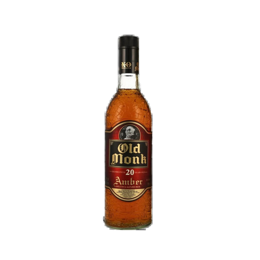 OLD MONK EXTRA ORDINARY RUM AMBER INDIA 750ML LIQ