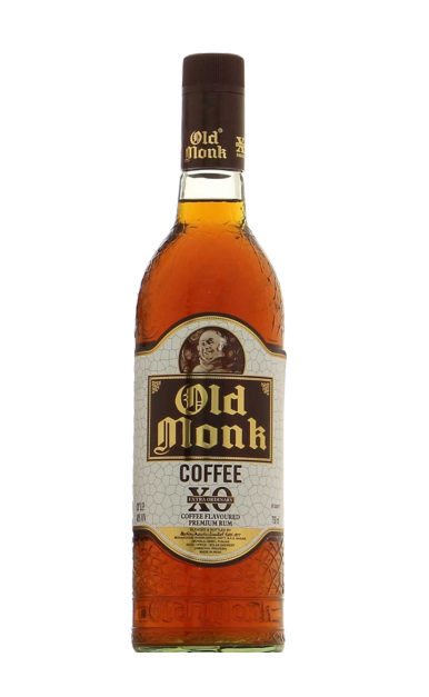 OLD MONK EXTRA ORDINARY RUM COFFEE INDIA 750ML LIQ
