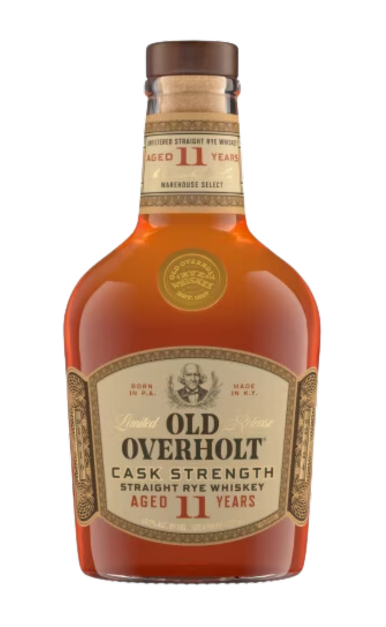 OLD OVERHOLT WHISKEY RYE CASK STRENGTH KENTUCKY 11YR 750ML LIQ