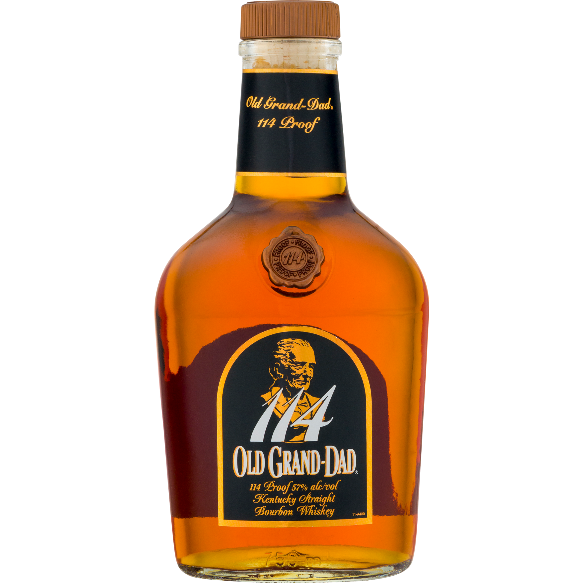 OLD GRAND DAD BOURBON KENTUCKY 114PF 750ML LIQ