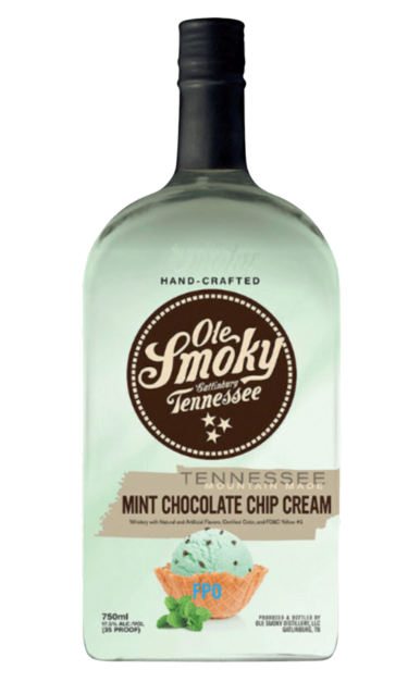 OLE SMOKY MINT CHOCOLATE CHIP CREAM TENNESSEE 750ML LIQ