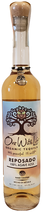 ONE WITH LIFE TEQUILA REPOSADO 750ML Spirits