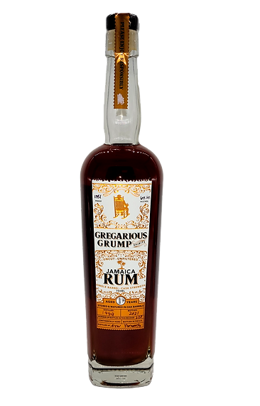 GREGARIOUS GRUMP RUM SINGLE BARREL CASK STRENGTH JAMAICA 17YR 750ML LIQ