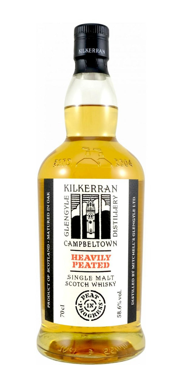 KILKERRAN SCOTCH SINGLE MALT HEAVILY PEATED BATCH 6 750ML LIQ