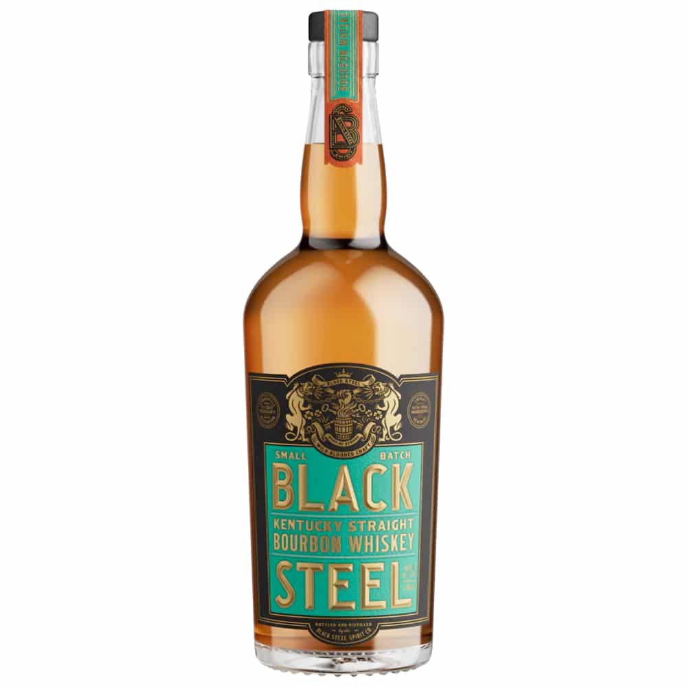 BLACK STEEL BOURBON SMALL BATCH KENTUCKY 750ML LIQ