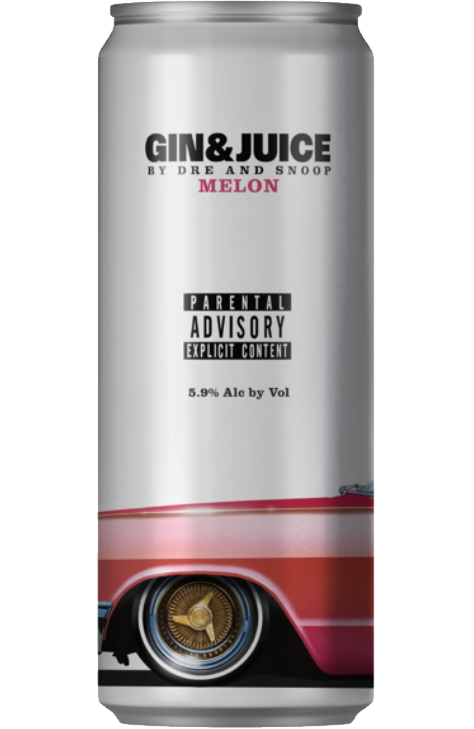 GIN & JUICE COCKTAIL BY DRE AND SNOOP MELON 4X355ML CANS