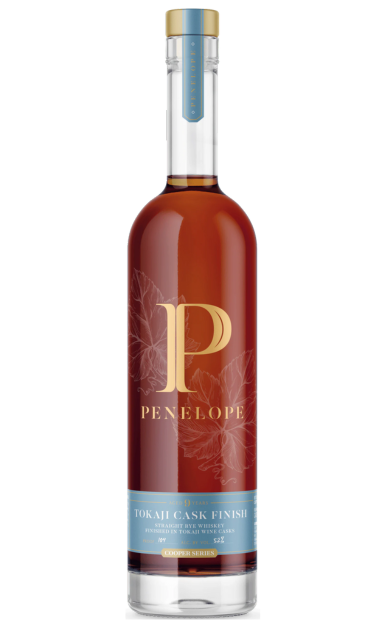 PENELOPE WHISKEY RYE STRAIGHT LIMITED TOKAJI CASK FINISH COOPER SERIES KENTUCKY 9YR 750ML LIQ