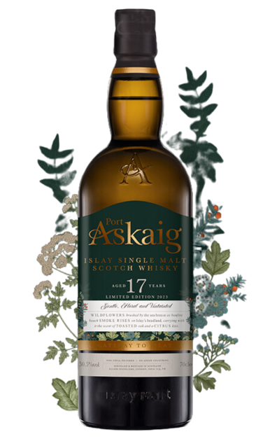 PORT ASKAIG SCOTCH SINGLE MALT ISLAY LIMITED 2023 EDITION 17YR 750ML LIQ