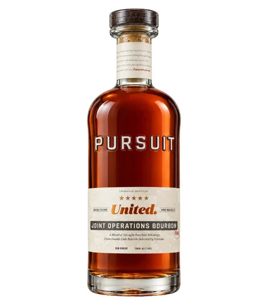 PURSUIT UNITED JOINT OPERATIONS BOURBON DOUBLE OAKED KENTUCKY 700ML