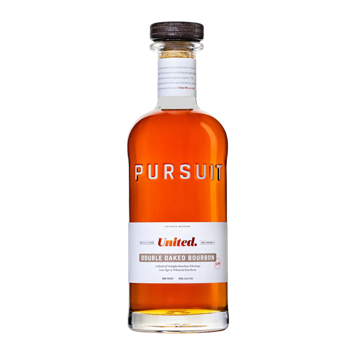 PURSUIT UNITED BOURBON STRAIGHT DOUBLE OAKED SINGLE BARREL KENTUCKY 700ML LIQ