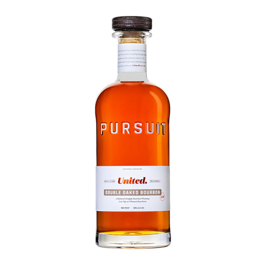 PURSUIT UNITED BOURBON STRAIGHT DOUBLE OAKED SINGLE BARREL KENTUCKY 700ML LIQ