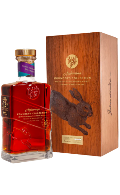 RABBIT HOLE FOUNDERS COLLECTION BOURBON AMBURANA BRAZILIAN OAK CASK KENTUCKY 750ML LIQ