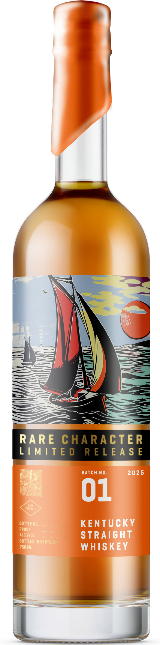 RARE CHARACTER WHISKEY STRAIGHT LIMITED RELEASE 2025 BATCH NO 4 KENTUCKY 750ML LIQ