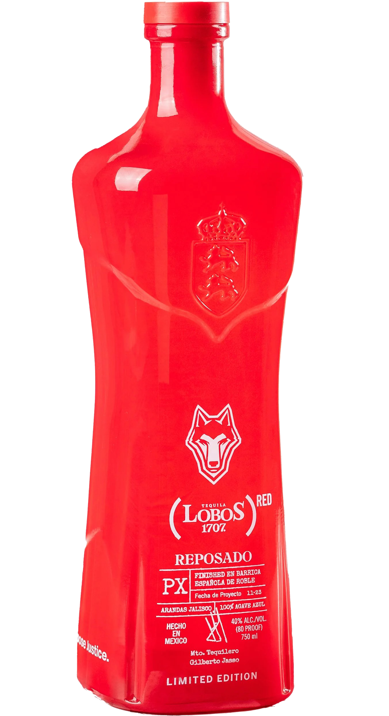LOBOS 1707 TEQUILA REPOSADO RED LIMITED EDITION PX FINISHED 750ML