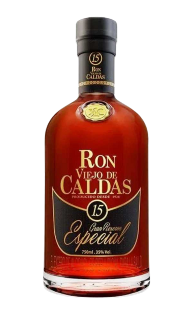 RON VIEJO DE CALDAS RUM GRAN RESERVA ESPECIAL COLOMBIA 15YR 750ML LIQ