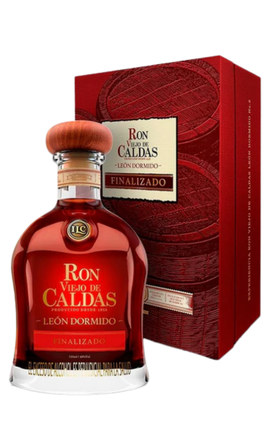 RON VIEJO DE CALDAS RUM LEON DORMIDO FINALIZADO COLOMBIA 750ML LIQ
