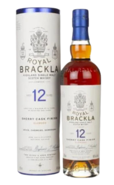 ROYAL BRACKLA SINGLE MALT WHISKY SHERRY CASK FINISH 92PF 750ML LIQ
