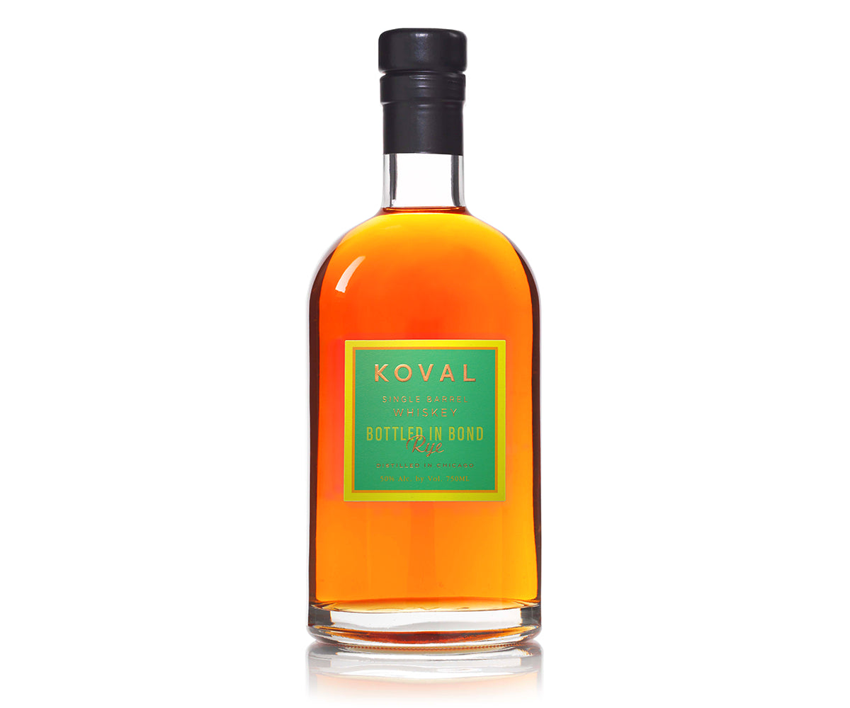 KOVAL WHISKEY RYE SINGLE BARREL BOTTLED IN BOND CHICAGO 750ML LIQ