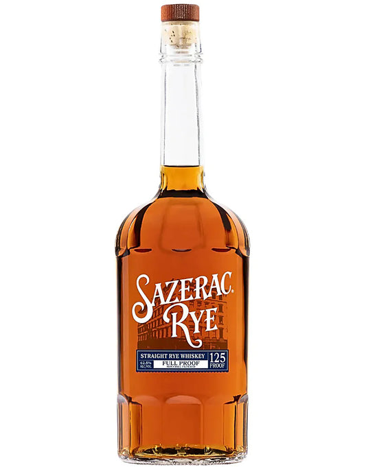SAZERAC WHISKEY RYE FULL PROOF KENTUCKY 125PF 750ML LIQ