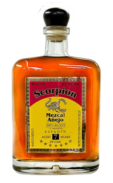 SCORPION MEZCAL ANEJO ESPADIN 7YR 750ML LIQ
