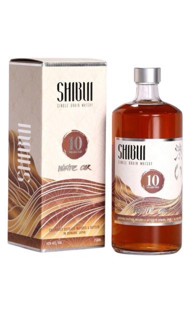SHIBUI WHISKEY SINGLE GRAIN WHITE OAK CASK JAPAN 10YR 750ML LIQ